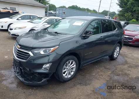 2020 Chevrolet Equinox Awd Lt 1.5L Turbo из США, поврежденный, VIN 3GNAXUEV8LS558291